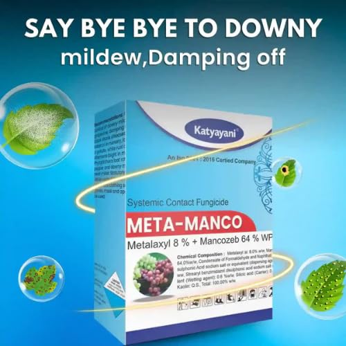 Katyayani Meta Manco - Metalaxyl 8% + Mancozeb 64% WP (400gramsx1)
