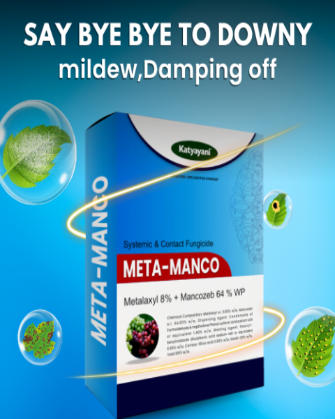 Katyayani Meta Manco - Metalaxyl 8% + Mancozeb 64% WP