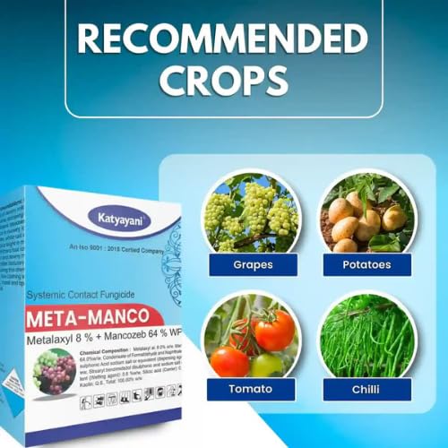 Katyayani Meta Manco - Metalaxyl 8% + Mancozeb 64% WP (400gramsx1)