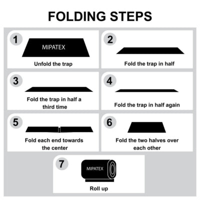 Mipatex Tarpaulin / Tirpal 21 Feet x 18 Feet 200 GSM (Black)