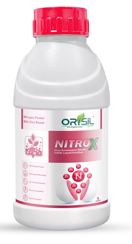 Annadata ORISIL Nitrox Urea Ammonium Nitrate (UAN) with Zinc | Liquid Fertilizer
