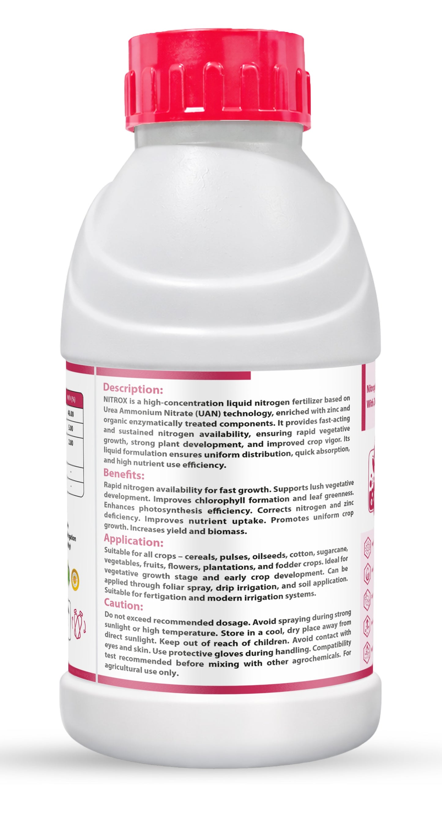Annadata ORISIL Nitrox Urea Ammonium Nitrate (UAN) with Zinc | Liquid Fertilizer