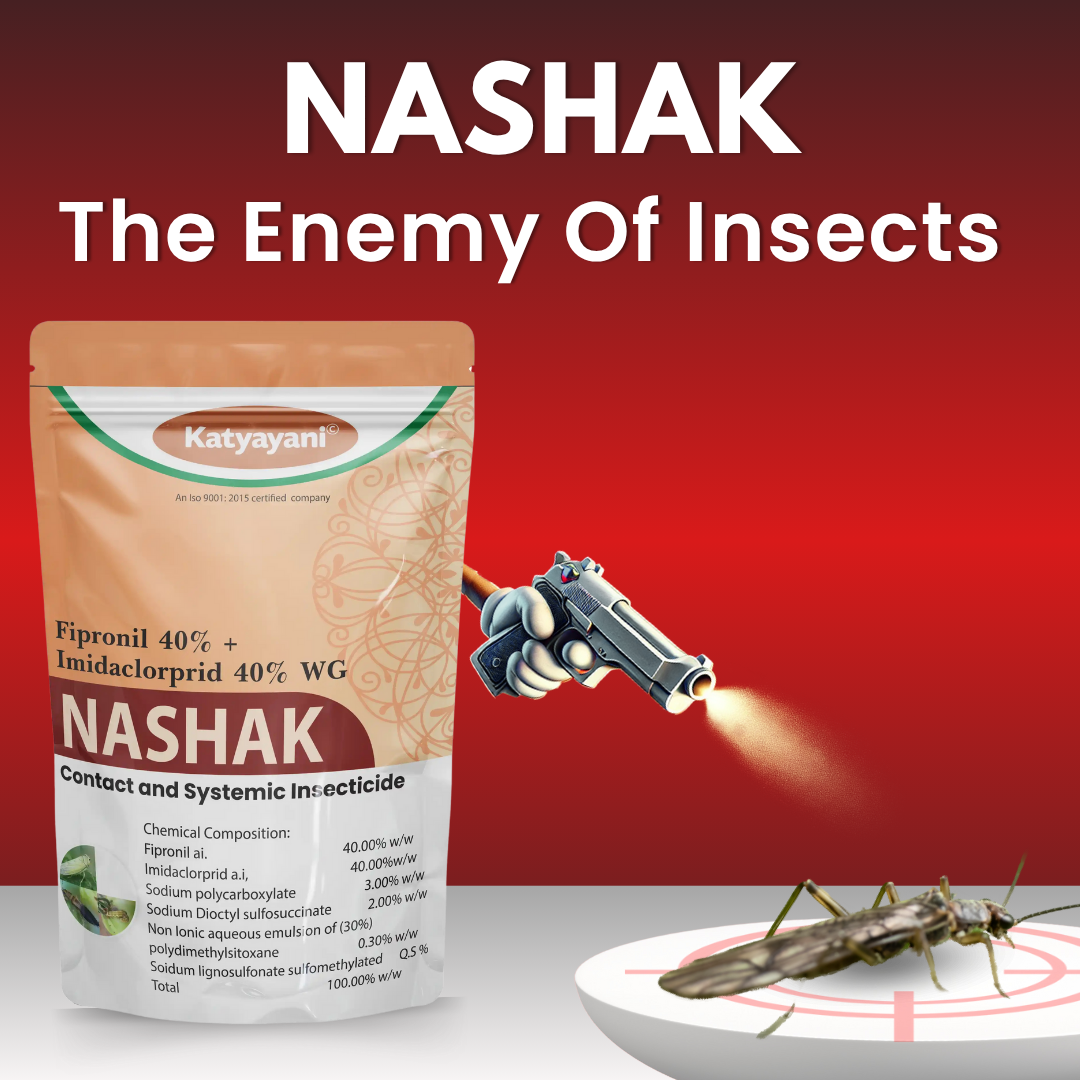Katyayani Nashak - Fipronil 40% + Imidacloprid 40% WG 40 grams