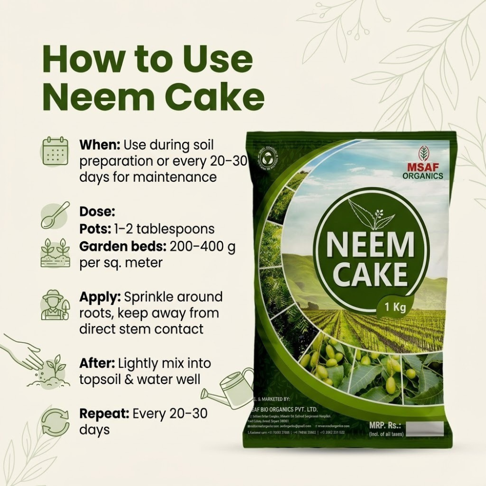 MSAF Neem Cake