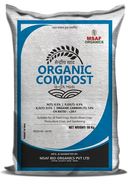 MSAF Organic Compost 50 Kg (For Maharashtra State Only)