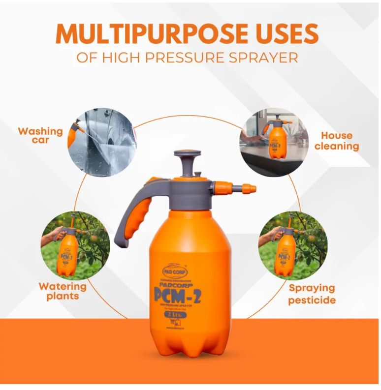 Pad Corp PCM-2 High Pressure 2 Litre Sprayer