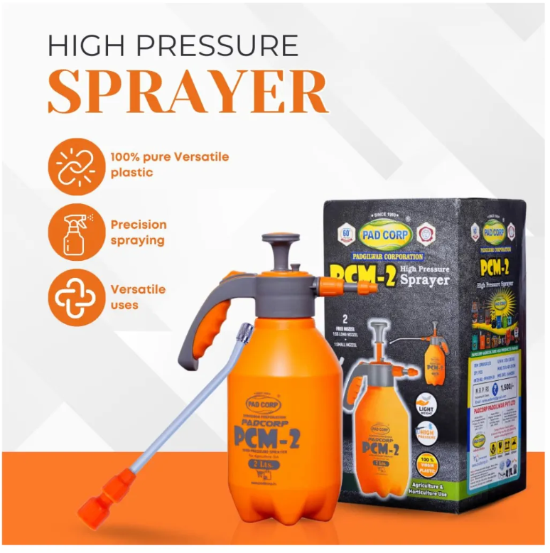 Pad Corp PCM-2 High Pressure 2 Litre Sprayer