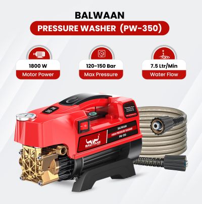 Balwaan Electric Pressure Washer PW-350
