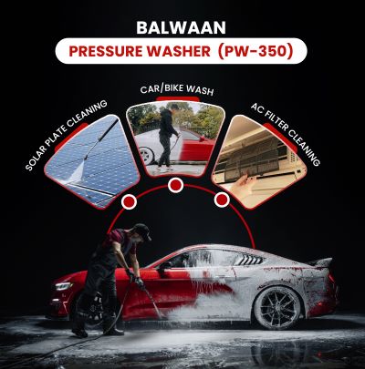 Balwaan Electric Pressure Washer PW-350