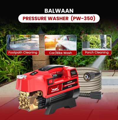 Balwaan Electric Pressure Washer PW-350