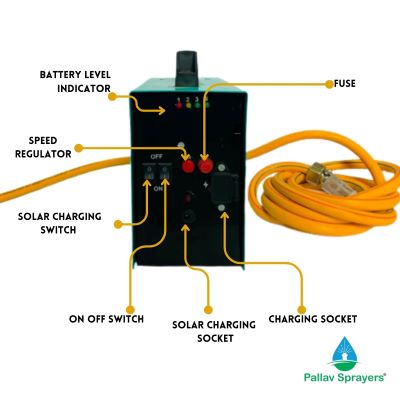 Pallav Multipurpose Solar Sprayer PSV4 without Hose Pipe