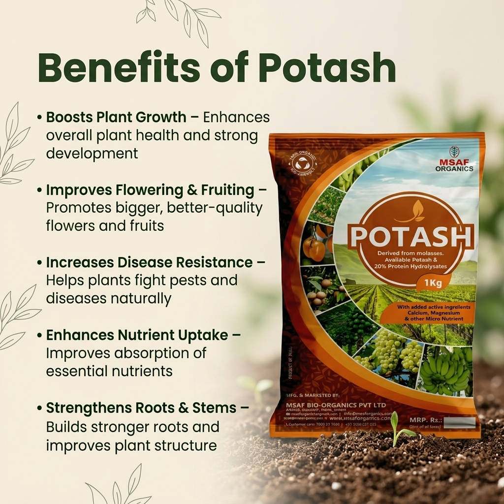 MSAF Potash - Potassium Fertilizer