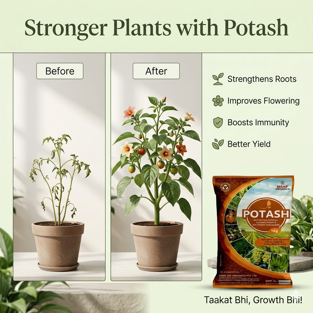 MSAF Potash - Potassium Fertilizer