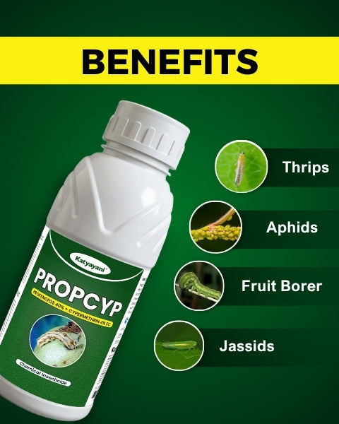 Katyayani Propcyp - Profenofos 40 % + Cypermethrin 4 % EC