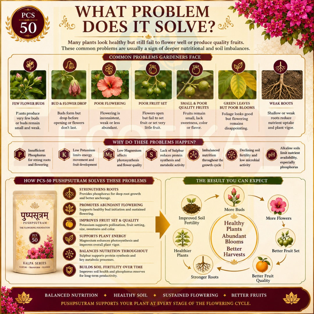 Ecotika Pushpsutram | Flowering & Fruiting Plant Nutrition