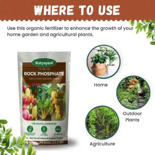 Katyayani Premium Rock Phosphate | Organic Fertilizer