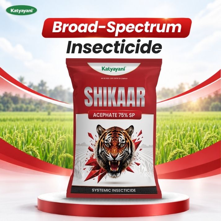 Katyayani Shikaar - Acephate 75% SP | Systemic Insecticide