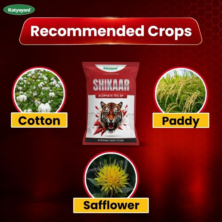 Katyayani Shikaar - Acephate 75% SP | Systemic Insecticide