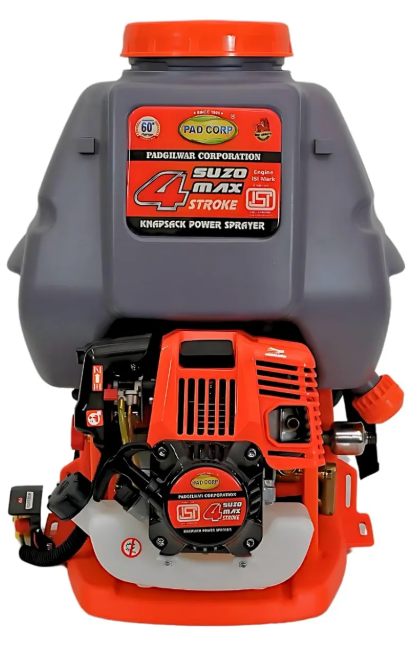 Pad Corp Suzo Max Turbo Power Sprayer Petrol Engine | Stroke Petrol Engine | 20 Litre Tank