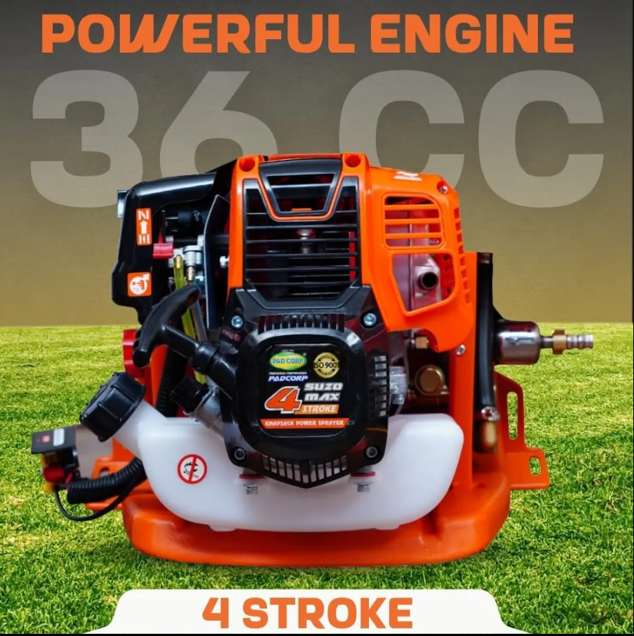 Pad Corp Suzo Max Turbo Power Sprayer Petrol Engine | Stroke Petrol Engine | 20 Litre Tank