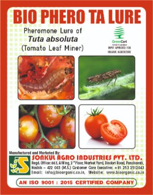 Combo Pack of Bio Phero TA Lure & Delta trap set (Pack of 10 Pieces)