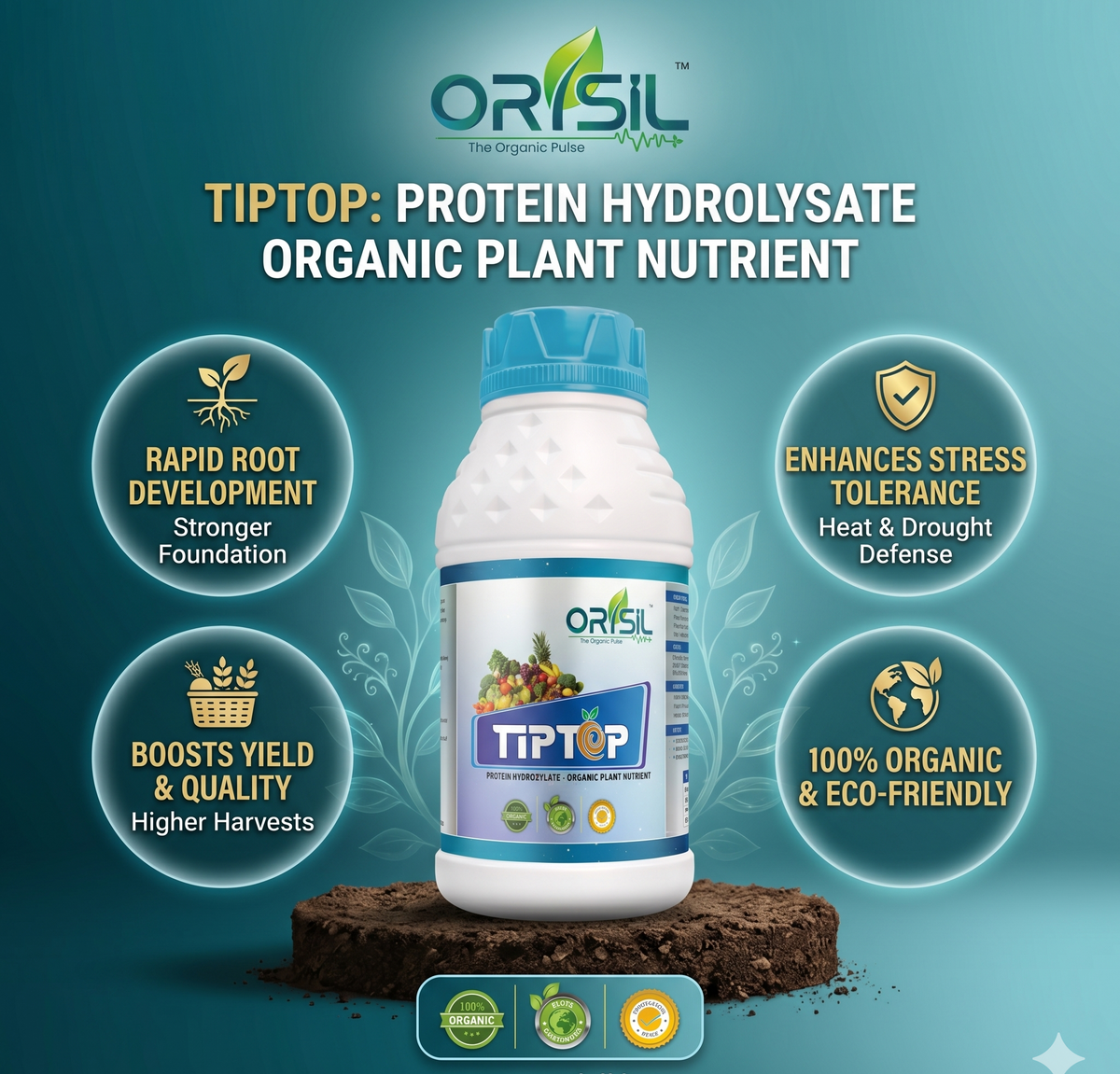 Annadata ORISIL Tip Top - Organic DAP Liquid