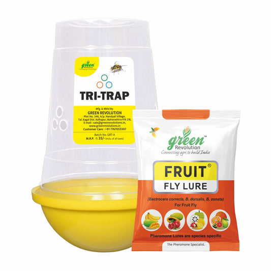 Green Revolution TRI Trap With Fruit Fly Lure