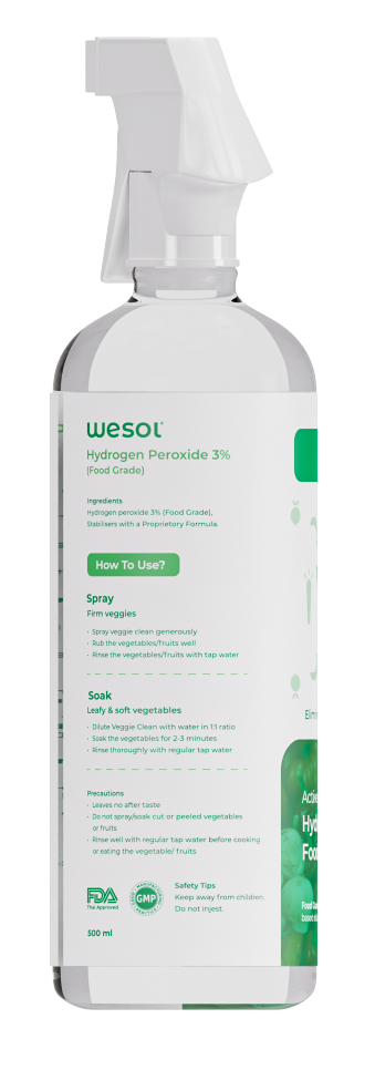 Wesol Vegetable & Fruit Wash Liquid