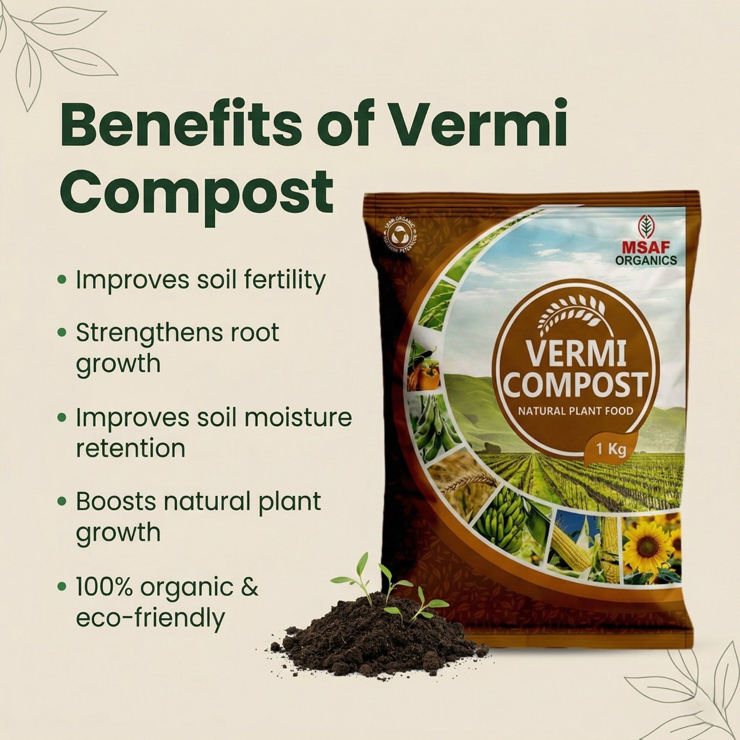 MSAF Vermi Compost