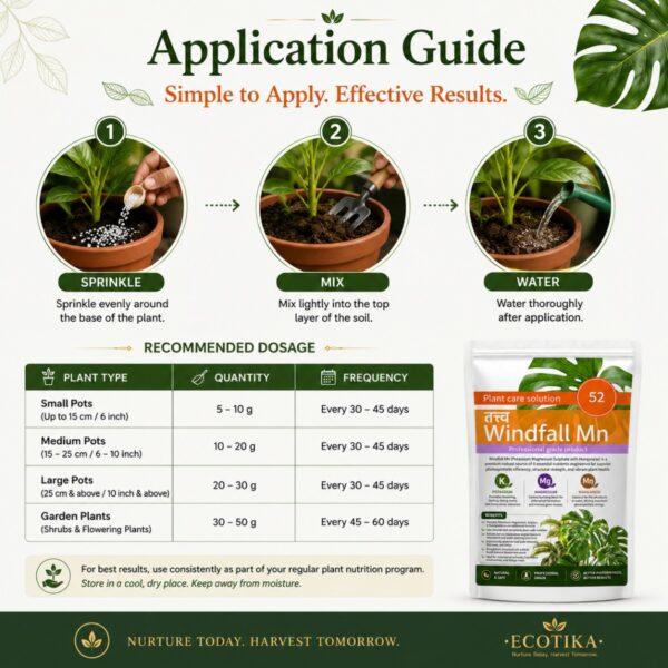 Ecotika Windfall Mn | Potassium, Magnesium & Manganese Fertilizer