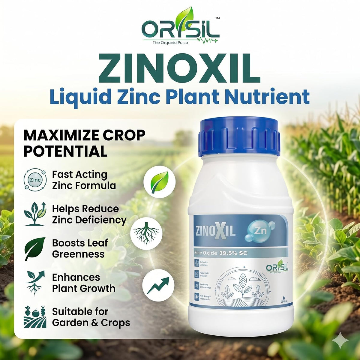 Annadata ORISIL ZINOXIL Zinc Oxide 39.5% SC