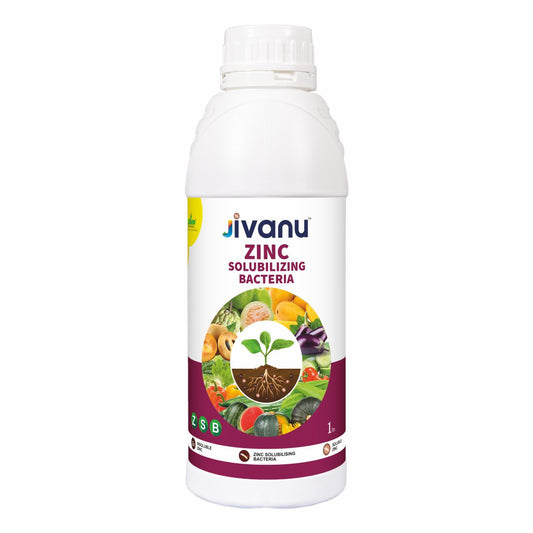 Green Revolution Jivanu Zinc Solubilizing Bacteria (ZSB) Liquid- 1 Litre