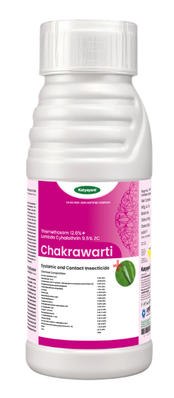 Katyayani Chakrawarti - Thiamethoxam 12.6% + Lambda cyhalothrin 9.5% ZC