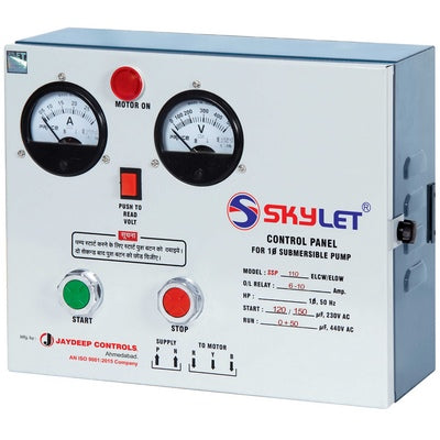 3 H.P. Single Phase Submersible Pump Control Panel (ELCW-ECO)