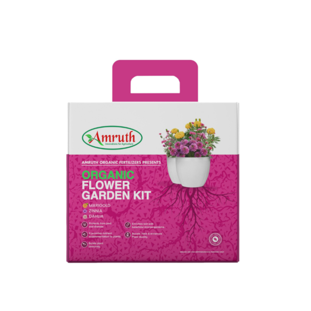 Amruth Organic Flower Garden Kit