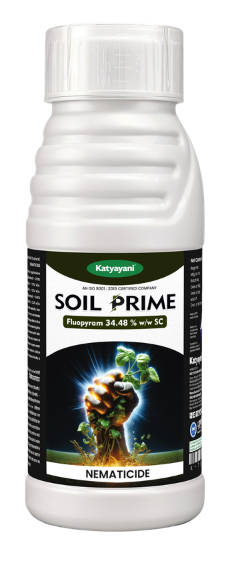 Katyayani Soil Prime - Fluopyram 34.48 % w/w SC | Nematicide for Root-Knot Nematode Control in Tomato