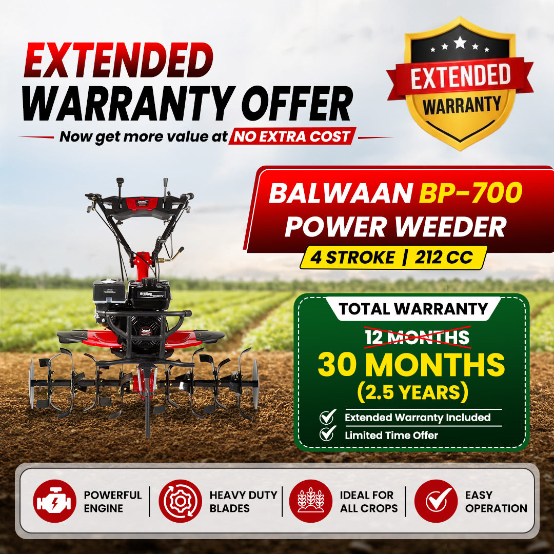 Balwaan Petrol Power Weeder  7HP (4-Stroke) BP-700