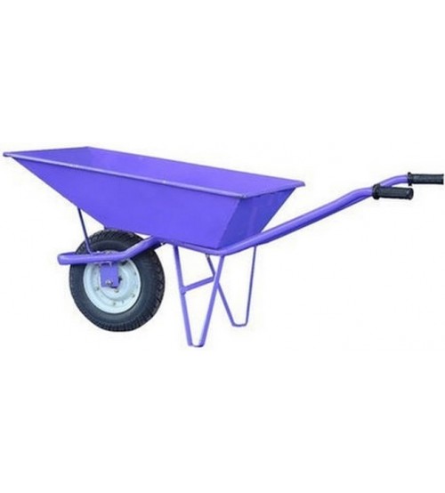 Single Wheel Barrow Trolley Violet